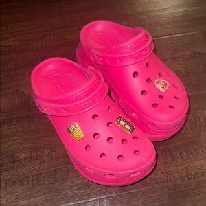 Pink Crocs Clogs